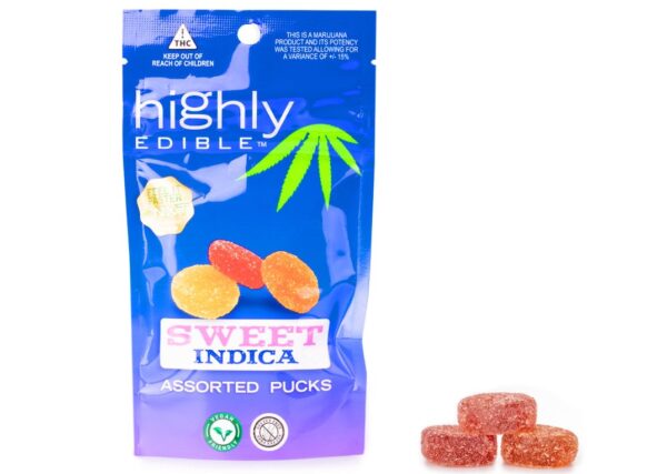Sweet Assorted Pucks Indica 10pk [100mg]
